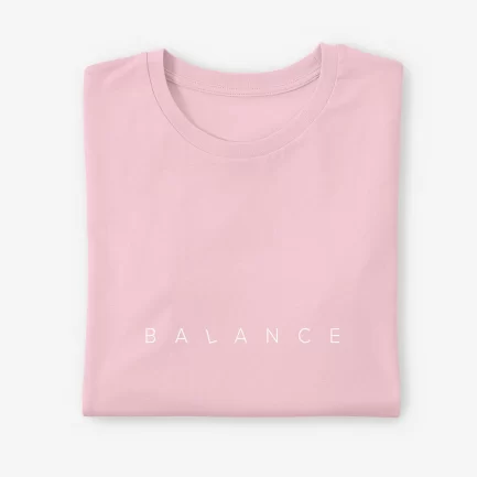 Cotton pink t-shirt | Balance